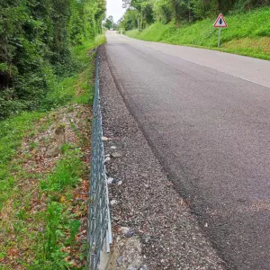 rétablissement de l'accotement de la RD8 4